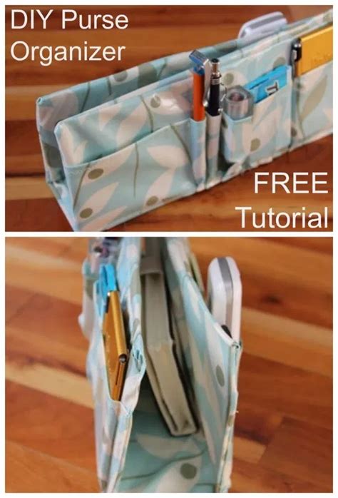 Diy Purse Organizer Free Sewing Tutorial Sew Modern Bags Diy Purse