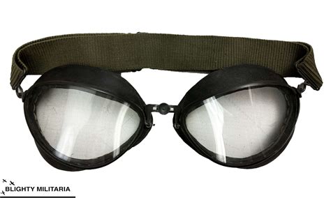 Original 1943 Dated German Luftwaffe 306 Flying Goggles In Goggles