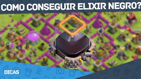 COMO FARMAR RAPIDO ELIXIR NEGRO CLASH Of CLANS YouTube