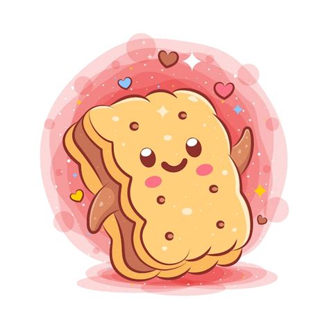 Premium Vector Bread Kawaii Cartoon Character