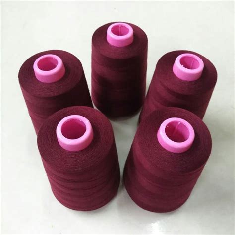 100 Spun Polyester Sewing Thread 40 2 5000yards China Sewing Thread