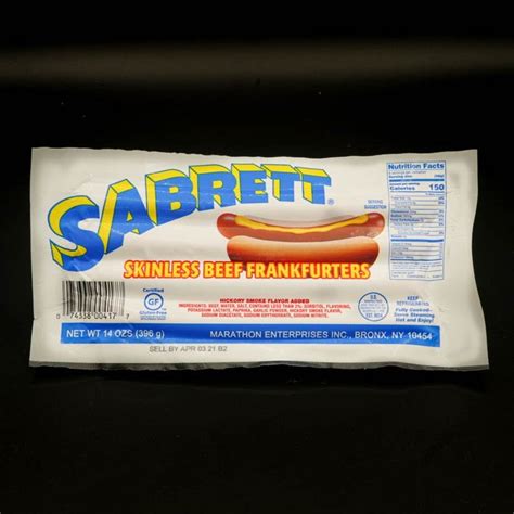 Sabrett Hot Dogs Farmingdale Meat Market