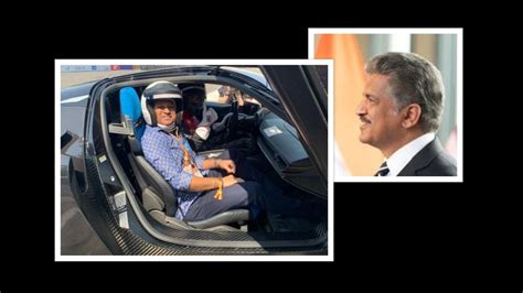 Car Bike Sachin Tendulkar Drives Pininfarina Battista Anand Mahindra