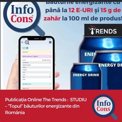 Publicația Online The Trends STUDIU Topul băuturilor energizante