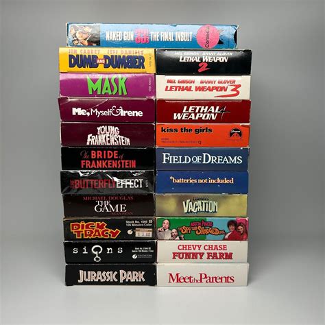 Vintage VHS /comedy/thriller/sci-fi/you Choose ALL TESTED - Etsy