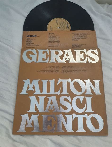 Lp Milton Nascimento Item De M Sica Usado Enjoei