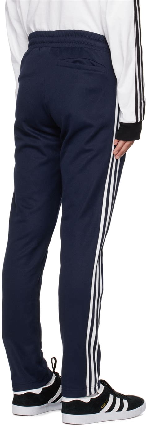 Adidas Originals Navy Adicolor Classics Beckenbauer Track Pants Adidas Originals