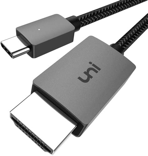 uni USB C auf HDMI Kabel 4K UHD Typ C auf HDMI für Heimkino Arbeit für