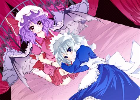 東方【十六夜咲夜レミリア・スカーレット】 壁紙