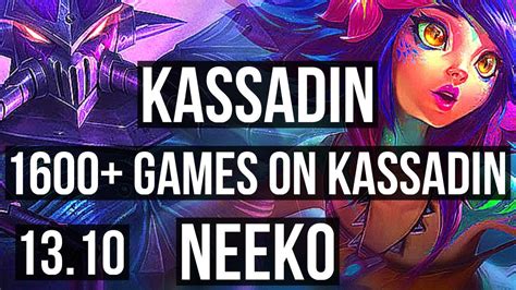 Kassadin Vs Neeko Mid 25m Mastery 1600 Games 413 Kr Master