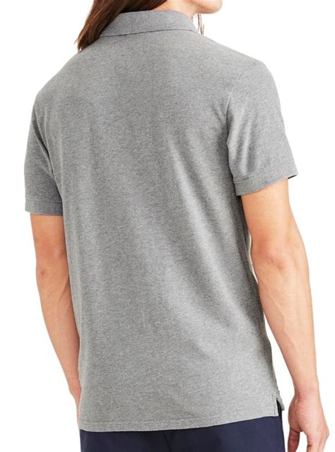 Ripley POLO MANGA CORTA ALGODÓN HOMBRE DOCKERS GRIS T3