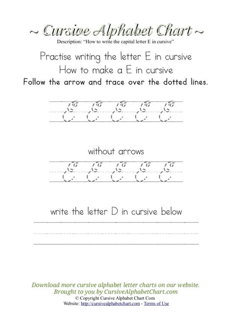 Cursive Alphabet Dotted Lines