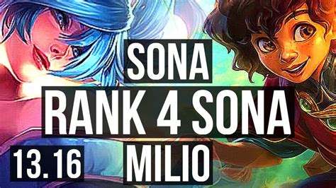 Sona Kai Sa Vs Milio Jinx Sup Rank Sona Tr