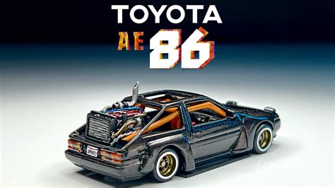 Toyota Ae86 Trueno Custom Hot Wheels Youtube