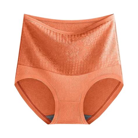 Fandaniv Women Panties Bikini Stretchy High Cut Thickening And Fleecing