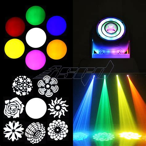 Mini Led W Spot Beam Moving Head Light Lyre Dmx Stage Dj Equipment