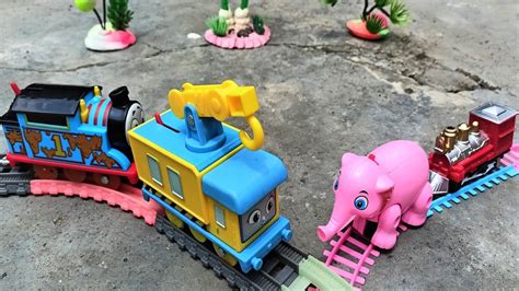 Drama Mencari Dan Merakit Kereta Thomas And Friends Kereta Gajah Mini