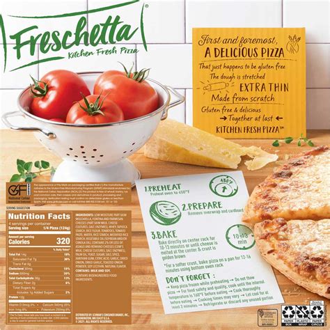 Freschetta® Gluten Free Four Cheese Pizza 1 Pack