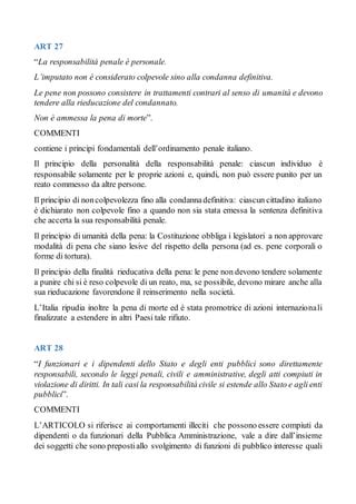 Costituzione Commentata PDF