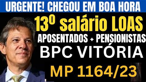 Urgente Boletim Social Bpc Loas Aposentados Pensionistas Novidade Mp