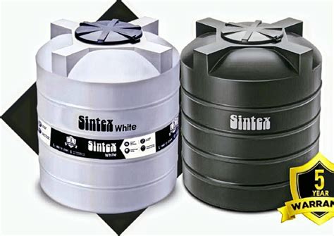 Sintex White Black Water Tank At Litre Sintex Tank In New Delhi