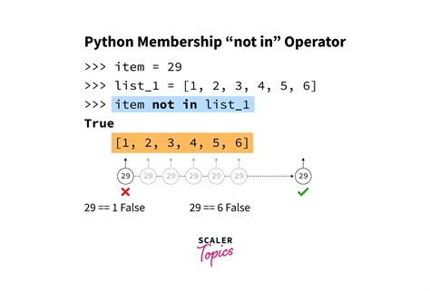 What Is Membership Operator In Python Scaler Topics