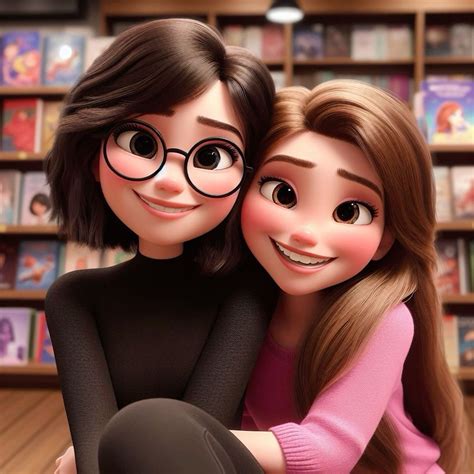 Pin By Crystal Johnson On Whimsigoth Blonde And Brunette Best Friends Disney Princess Fan Art
