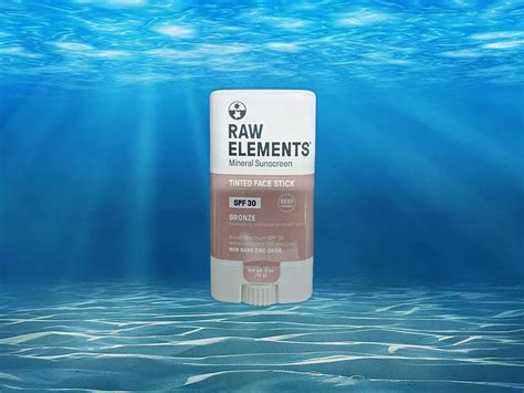 Raw Elements SPF 30 Tinted Face Stick - Encinitas Surfboards