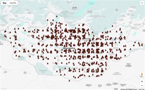 Mapping A Thousand Buddhist Monasteries in Mongolia: Introducing the ...