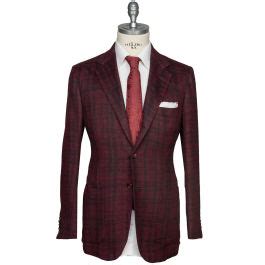 Kiton Multicolor Vicuna Peru Silk Blazer Isuit