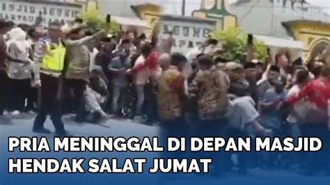 Pria Begamis Meninggal Usai Dihadang Paspampres Wanita Kawal Jokowi