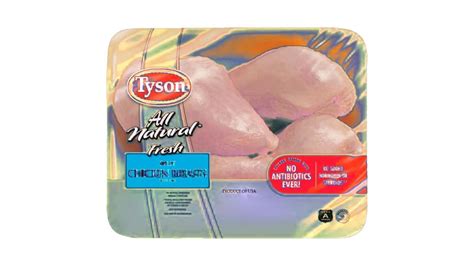 Tyson All Natural Fresh Split Chicken Breasts 1 Lb Delivery Near Me Doordash