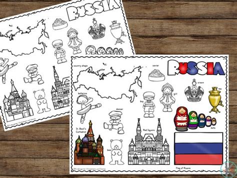 Free Russia Coloring Pages