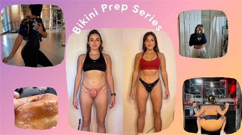 Bikini Competition Prep Series Weeks Out Updates Meal Prep