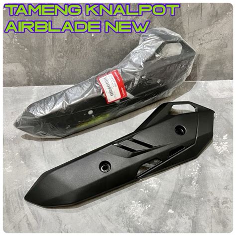 Jual Cover Tameng Knalpot Vario Pcx Cbu Tutup Knalpot New