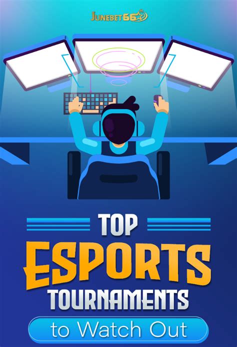 Top Esports Tournaments to Watch Out - junebet66