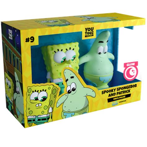 Spongebob Squarepants Collection Spooky Spongebob And Patrick Gitd Vinyl Figure 9