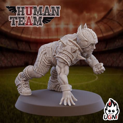 D Printable Human Team Regular Style By Ugni Miniatures