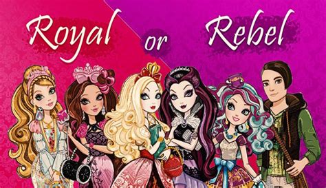 Quiz Are A Royal Or A Rebel Ever After High Test