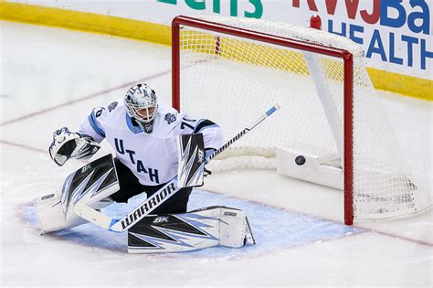 Karel Vejmelka Making A Case To Be Utahs No Goalie The Hockey