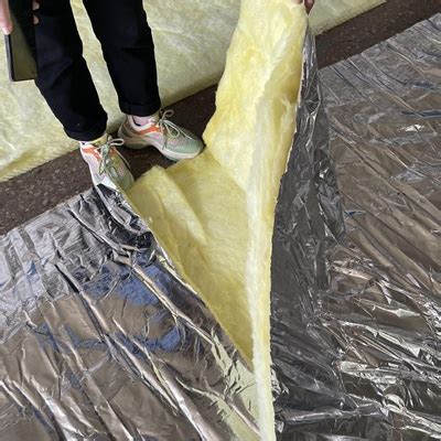 ISOKING 50mm Glass Wool With Aluminum Foil