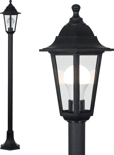 Guaranteed4less Led Garden Lights Lamp Post Solar Powered Lantern Patio Pathway Walkway Outdoor