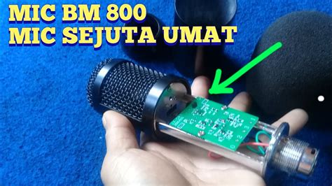 REVIEW MIC TAFF STUDIO BM 800 BONGAKAR DALEMAN MIC BM800 YouTube