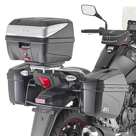 Givi Monokey Retro Fit Side Cases Pannier Holder Suzuki V Strom 250