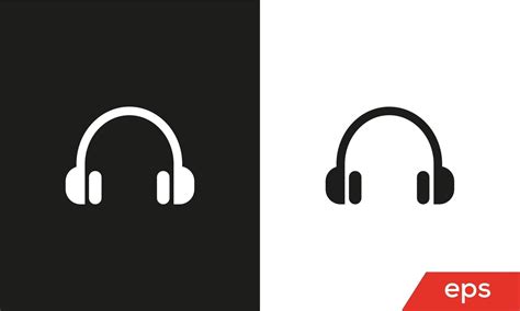 Headphone Icon vector. Dj music logo. Headphone logo vector. Music icon ...