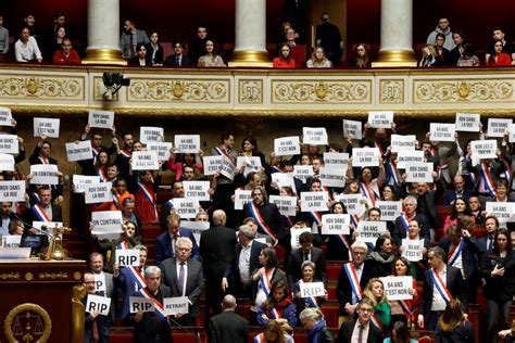 French Government Narrowly Survives No Confidence Vote But Faces More