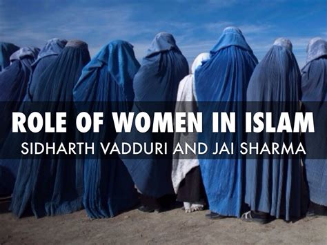 Womens Role In Islam By Jai Sharma