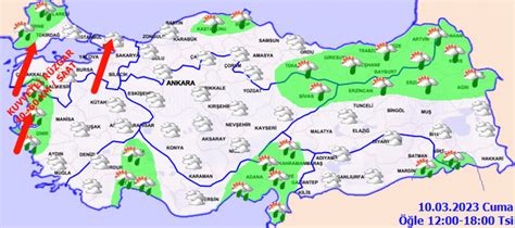 Bugün şiddetli fırtına hafta sonu için ise sağanak uyarısı geldi