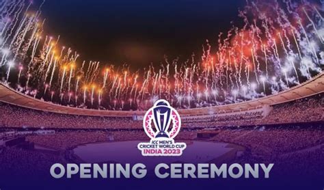 ICC Cricket World Cup 2023 Opening Ceremony Bollywood Stars To Shine