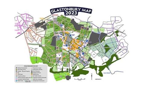 New Glastonbury Map Reveals 2023 Festival Updates And Changes